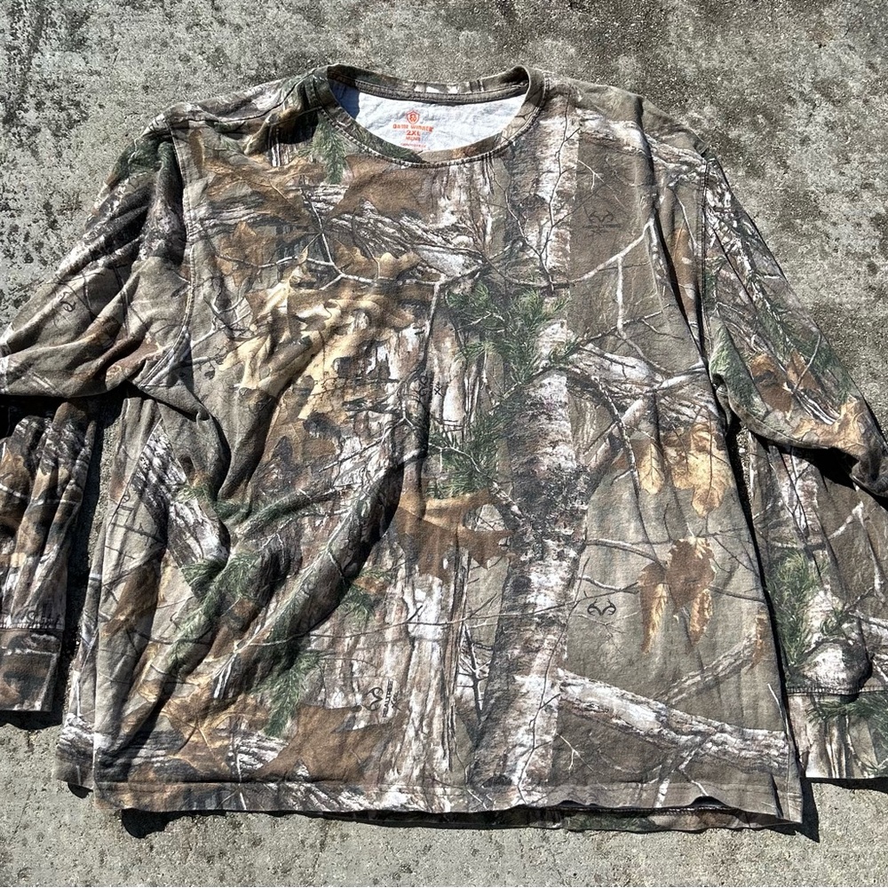 Camouflage Long Sleeve Shirt
